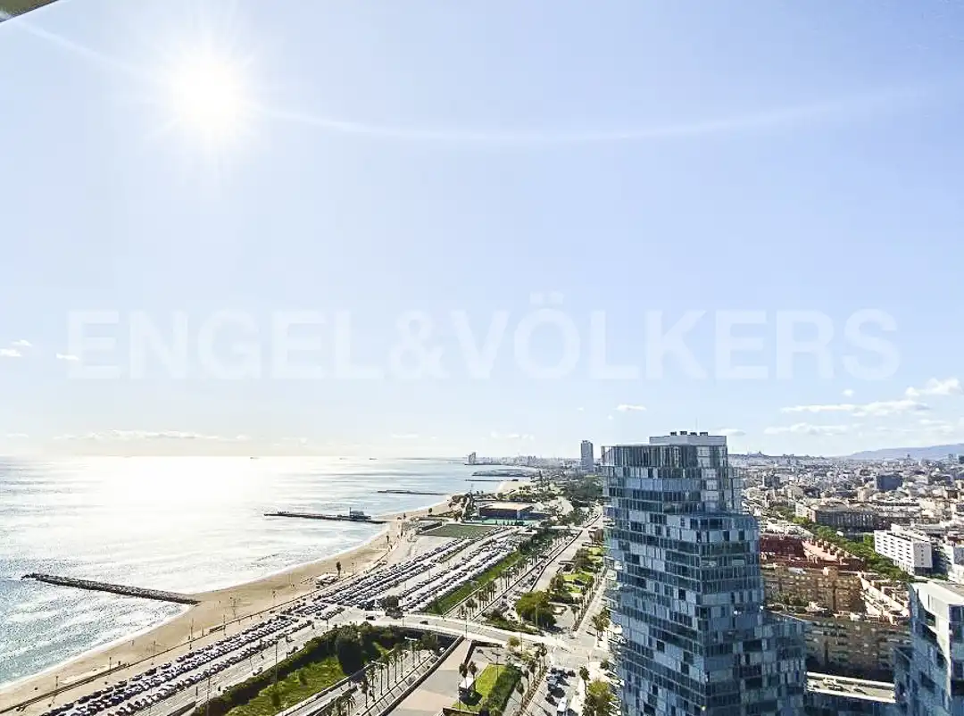 Vista exterior de Ático de alquiler en Barcelona con Aire acondicionado, Calefacción y Parquet