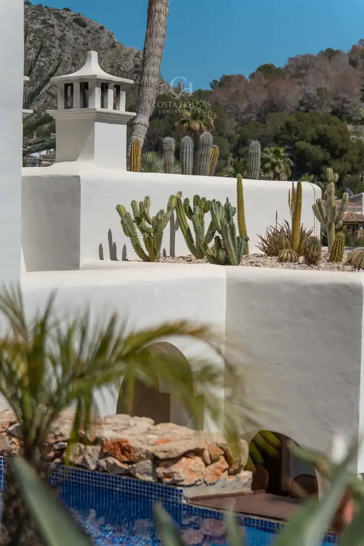 Jardí de Casa o xalet en venda en Moraira amb Aire condicionat, Calefacció i Jardí privat