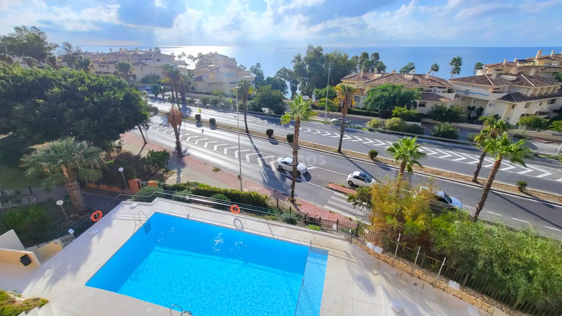 Vista exterior de Apartamento en venta en Torrequebrada