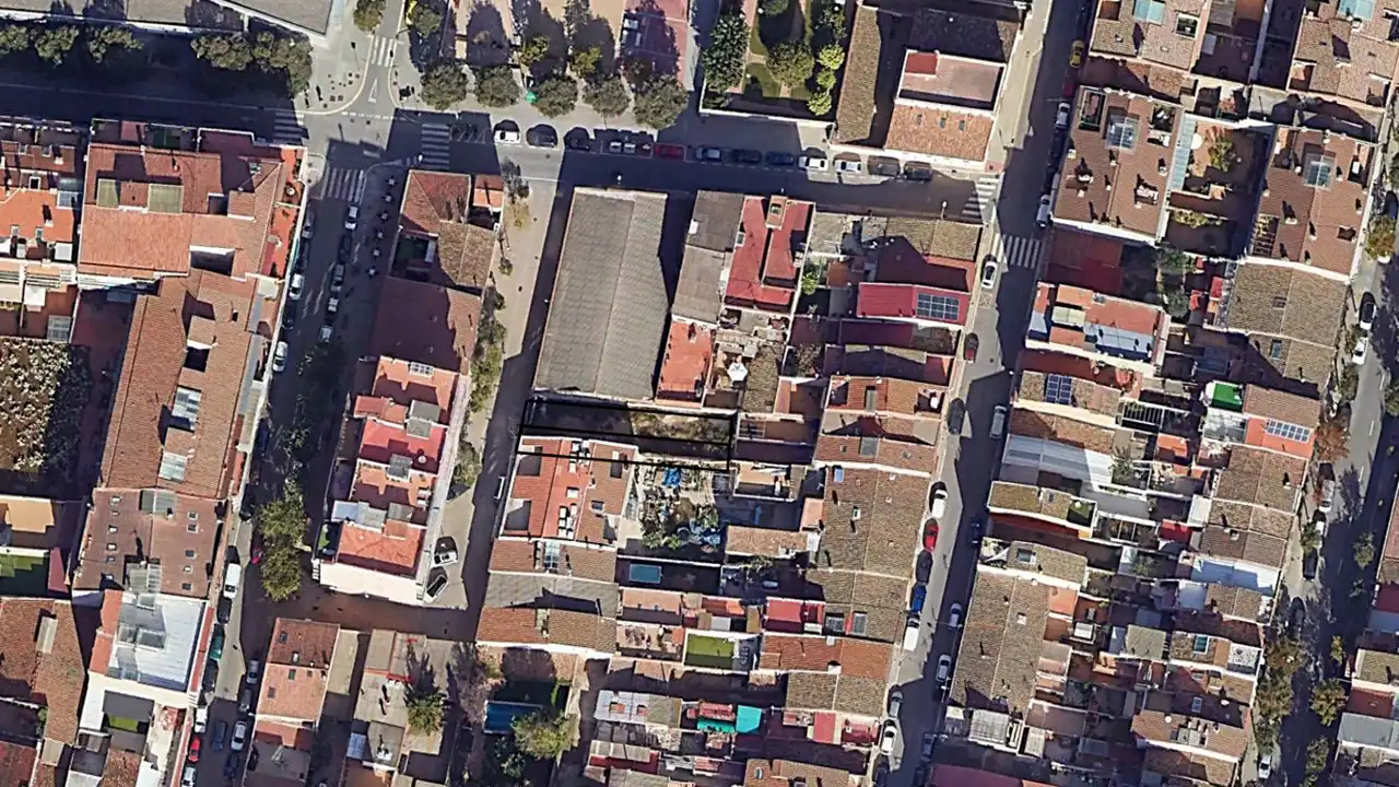 Vista exterior de Oficina en venta en Granollers