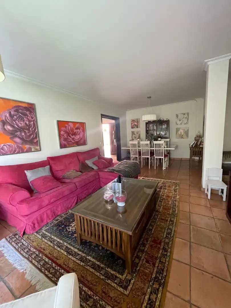 Living room of Houses for sale in Algeciras  with Air Conditioner, Private garden and Swimming Pool