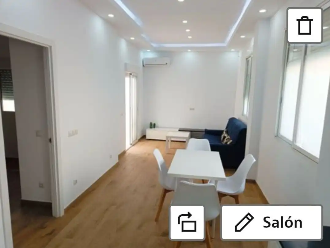 Living room of Flat for sale in Vila-real  with Air Conditioner and Terrace