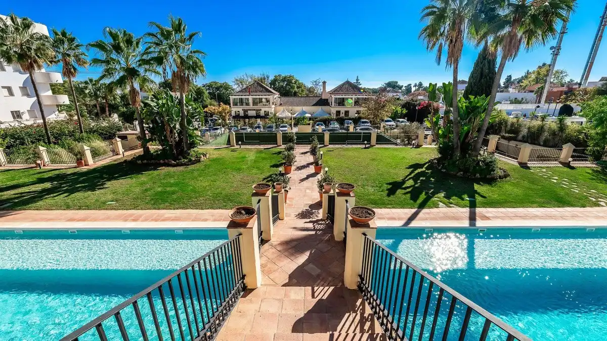 Exterior view of Detached homes for sale in Marbella  with Air Conditioner, Private garden and Terrace