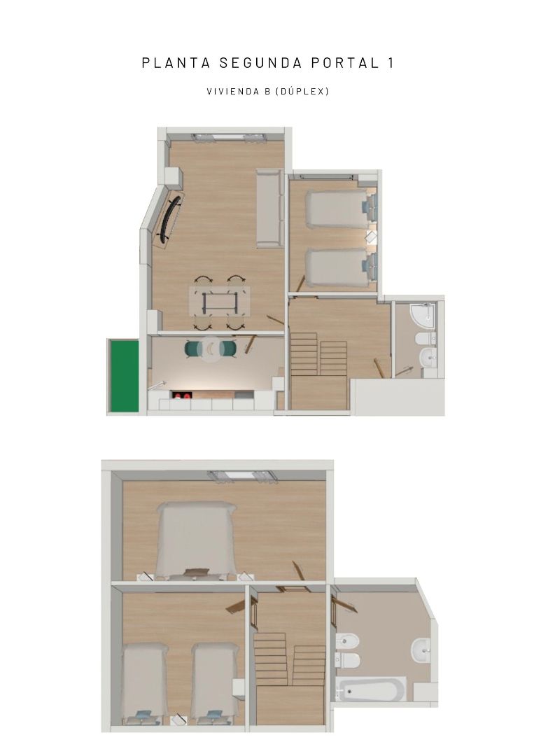 Duplex for sale in Zamora Capital   with Heating, Terrace and Storage room