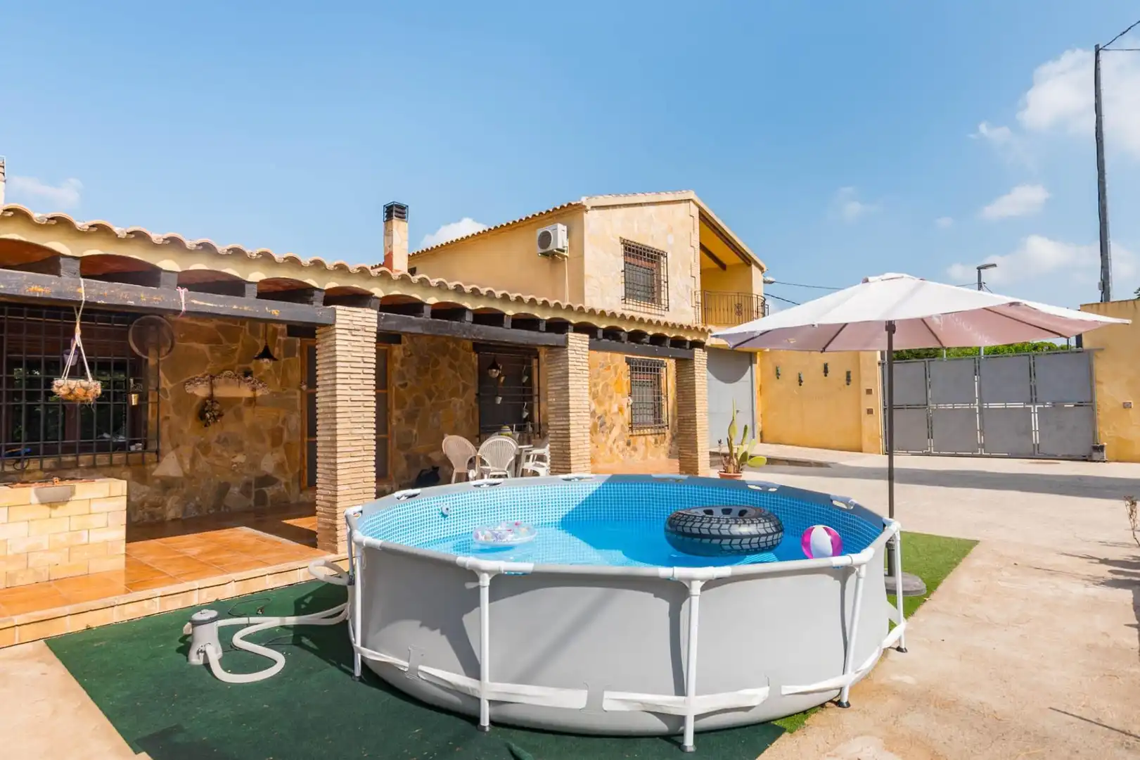 Piscina de Casa o xalet en venda en Murcia amb Aire condicionat i Balcó