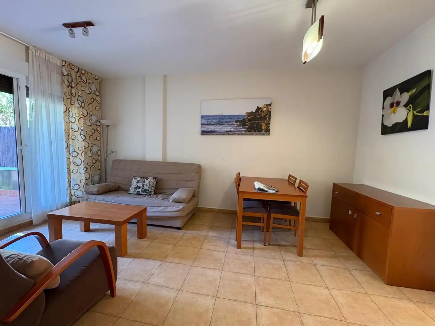 Sala de estar de Apartamento en venta en Águilas con Terraza