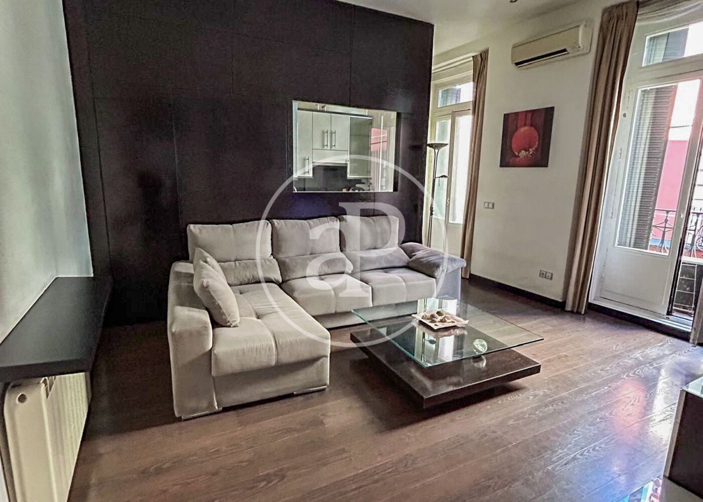 Living room of Flat for sale in  Madrid Capital  with Air Conditioner, Heating and Storage room