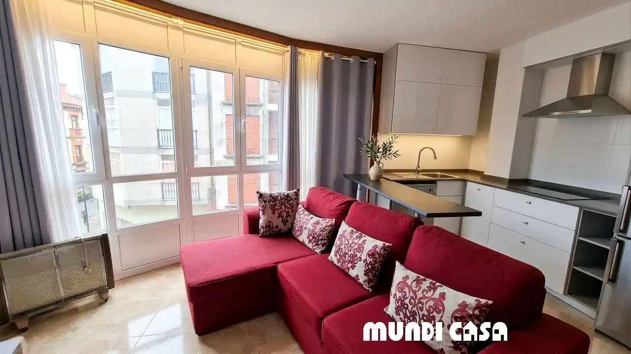 Living room of Apartments for sale in Boiro  with Furnished
