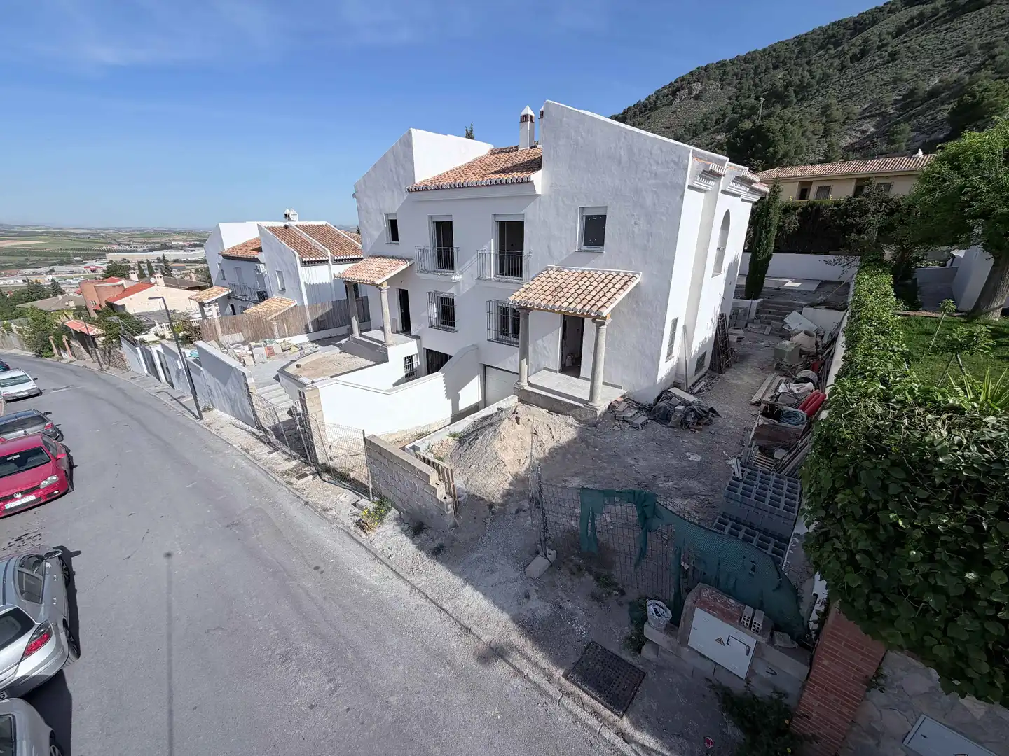 Vista exterior de Casa o xalet en venda en Padul amb Jardí privat, Piscina i Balcó