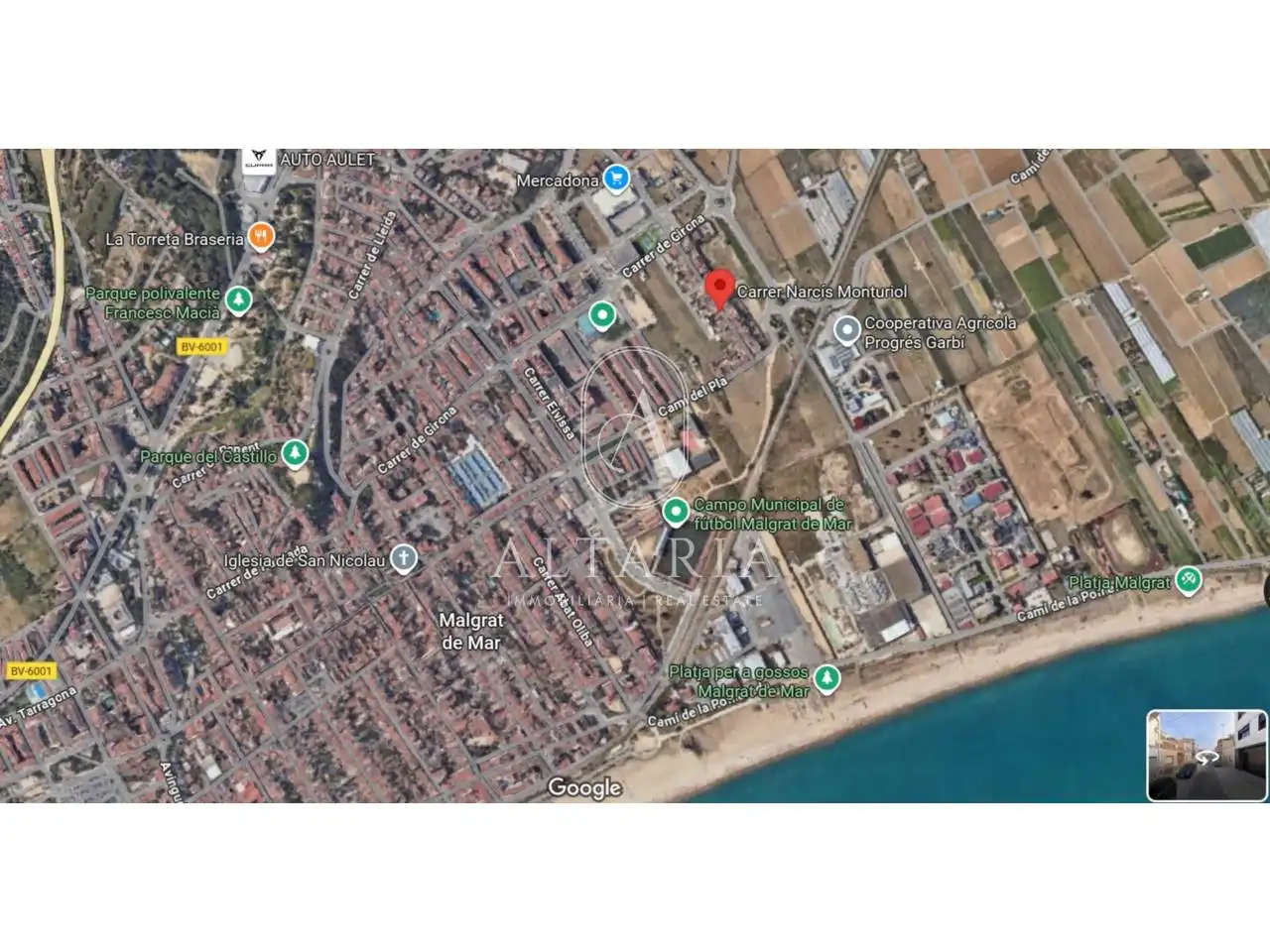 Terreny industrial en venda a Calle Narcís Monturiol, Malgrat de Mar