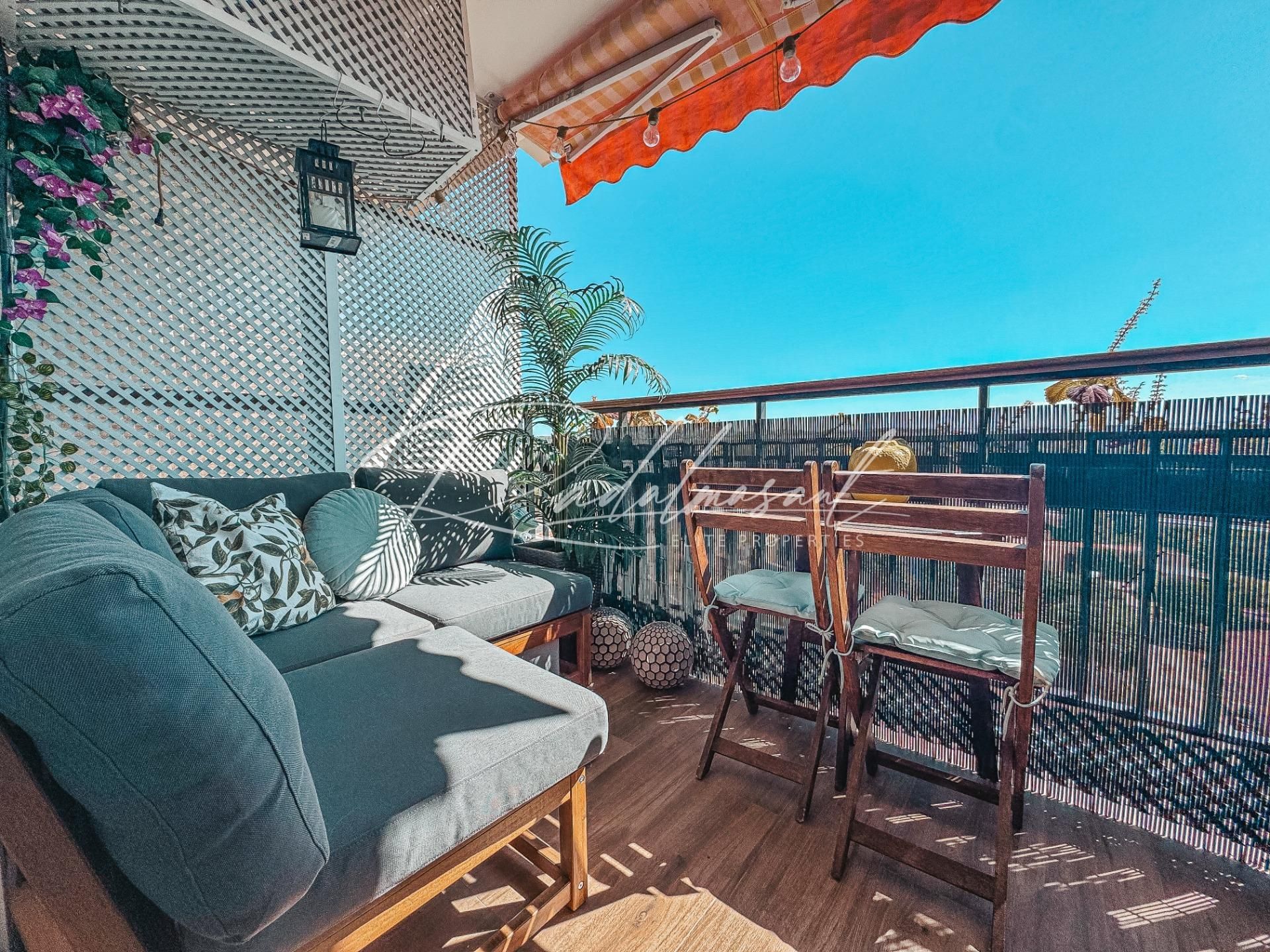 Terrace of Flat for sale in  Tarragona Capital  with Air Conditioner, Parquet flooring and Terrace