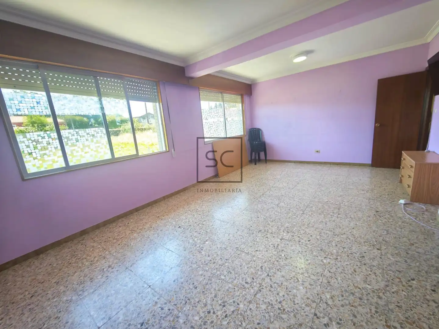 Sala de estar de Casa o chalet en venta en Narón con Jardín privado, Trastero y Amueblado