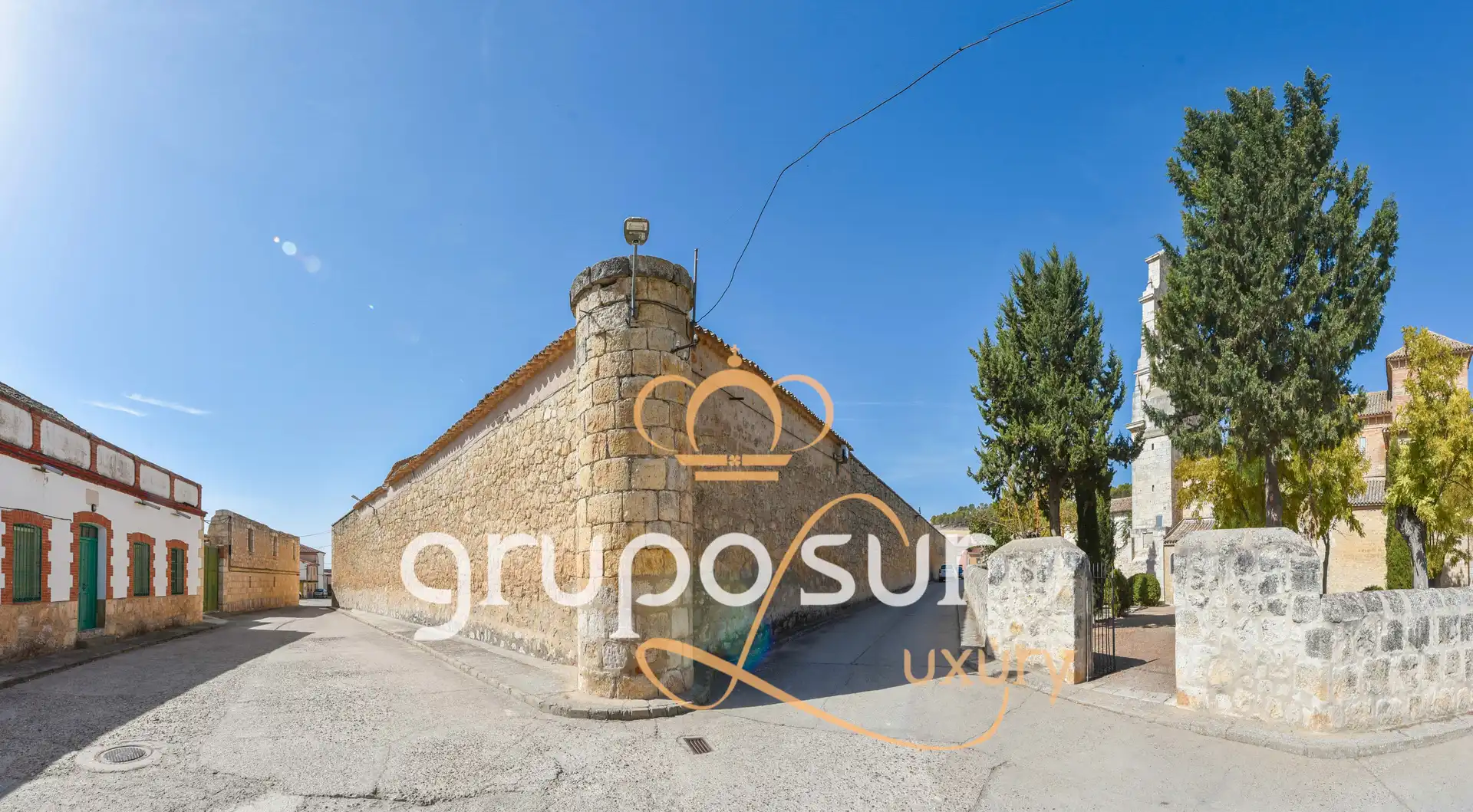 Vista exterior de Casa o chalet en venta en San Cebrián de Mazote con Calefacción, Jardín privado y Parquet