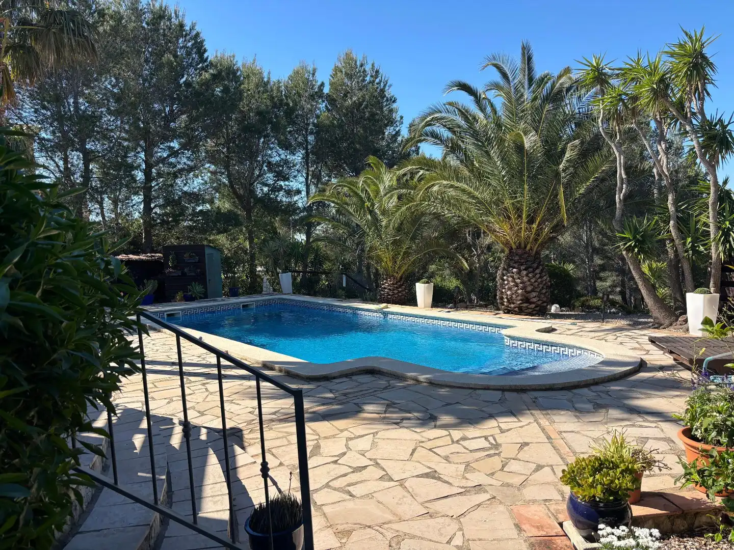 Piscina de Casa o xalet en venda en L'Ametlla de Mar  amb Jardí privat, Terrassa i Traster