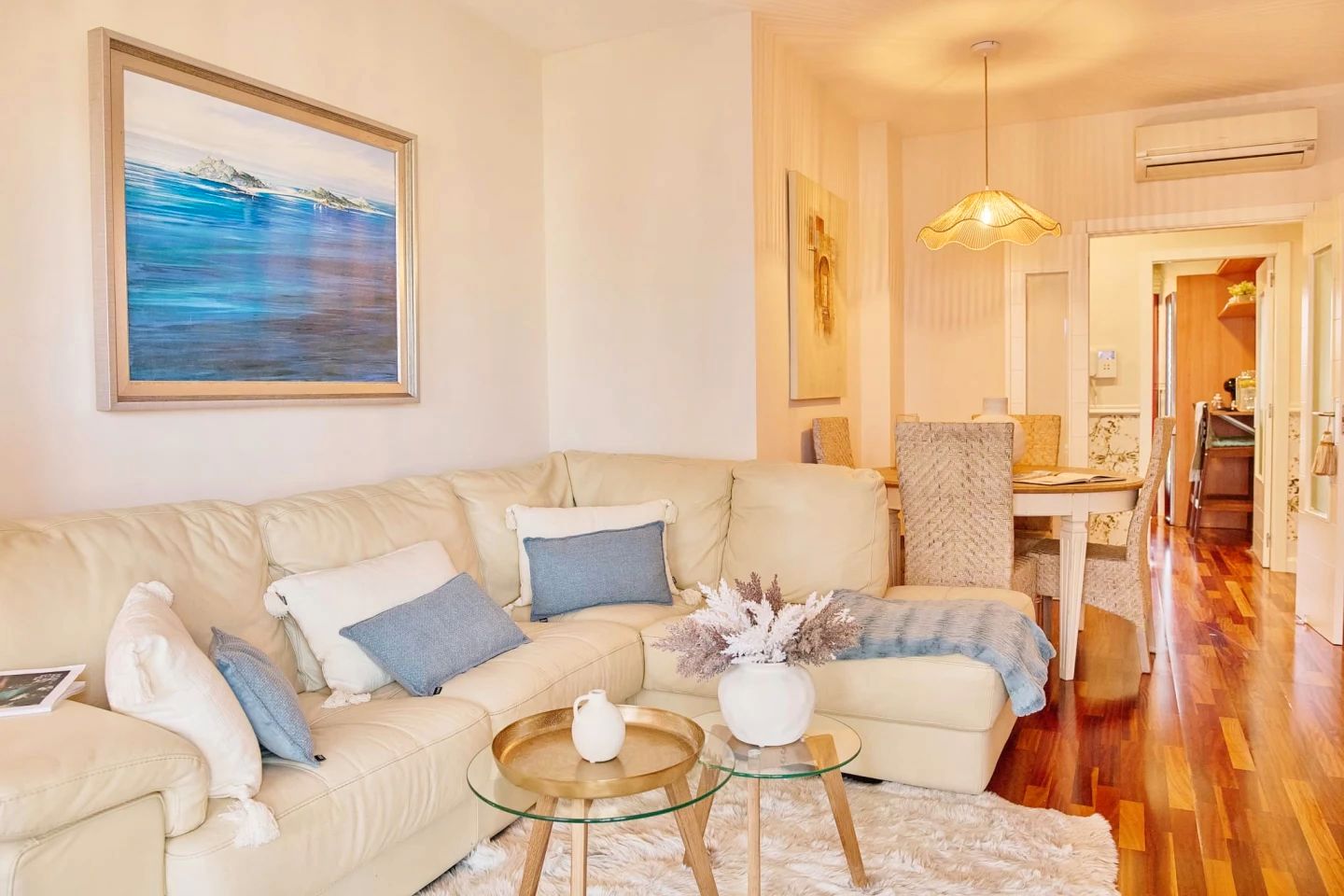 Living room of Flat to rent in Cartagena  with Furnished, Oven and Washing machine