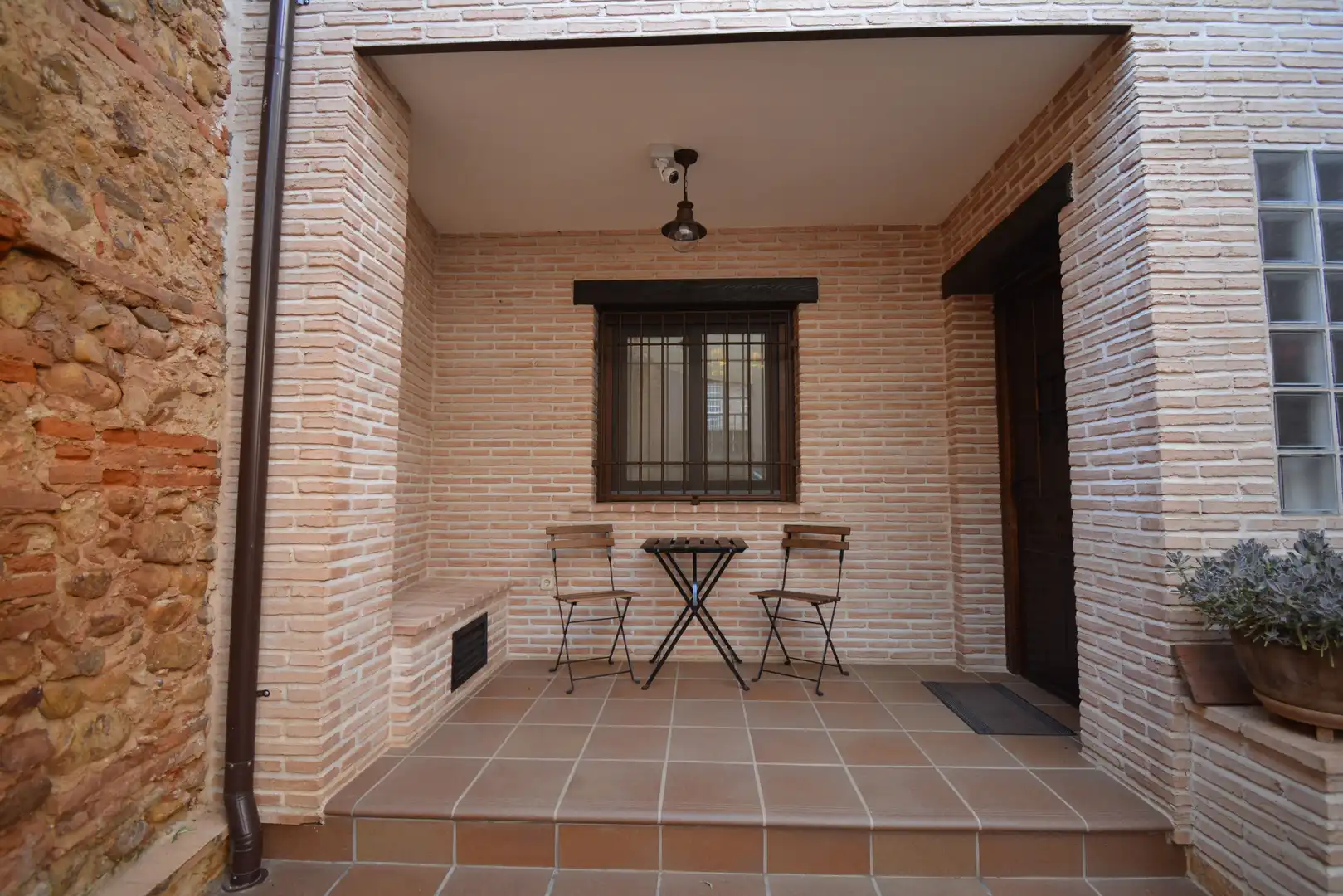 Terrasse von Country house zum Verkauf in Robledillo de Mohernando mit Klimaanlage, Privatgarten und Terrasse