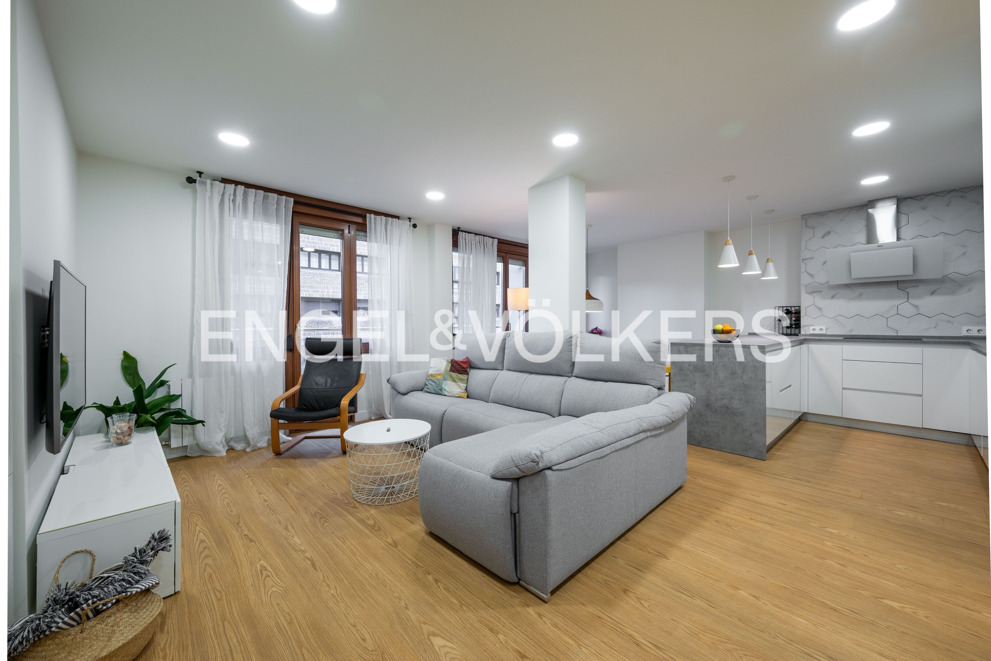 Sala de estar de Apartamento en venta en Hernani con Calefacción y Terraza