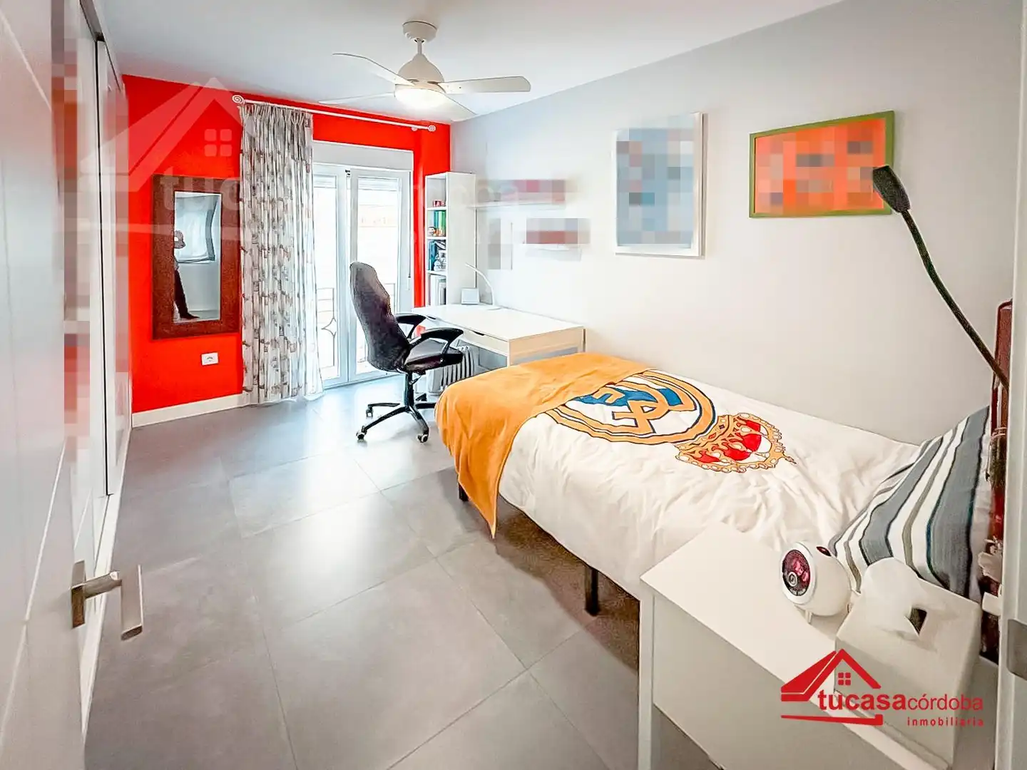 Bedroom of Flat for sale in Córdoba  with Air Conditioner and Terrace