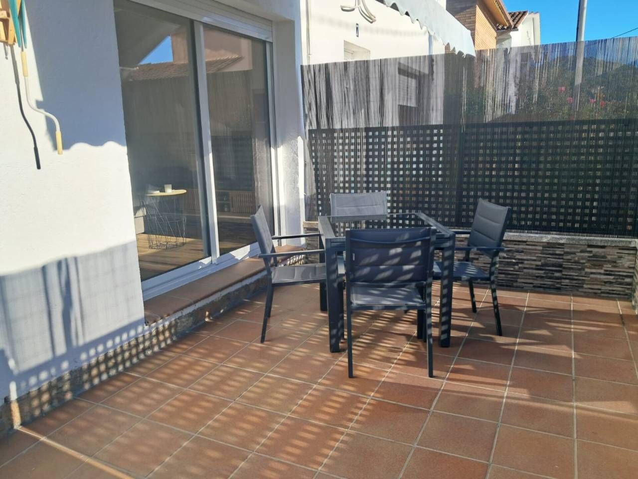 Terrace of Flat for sale in Sant Celoni  with Air Conditioner, Private garden and Parquet flooring