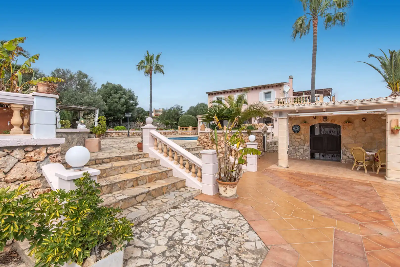 Außenansicht von Country house zum Verkauf in Manacor mit Klimaanlage, Heizung und Terrasse