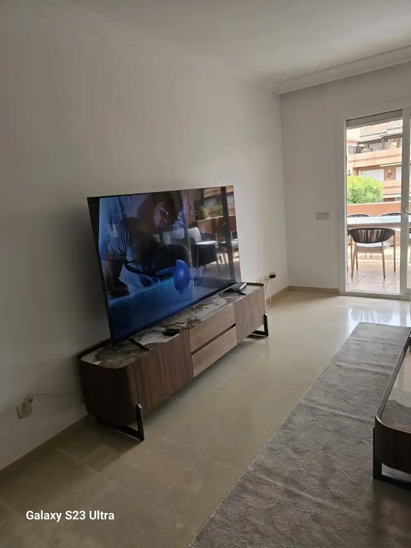Sala de estar de Apartamento de alquiler en Nueva Andalucía
