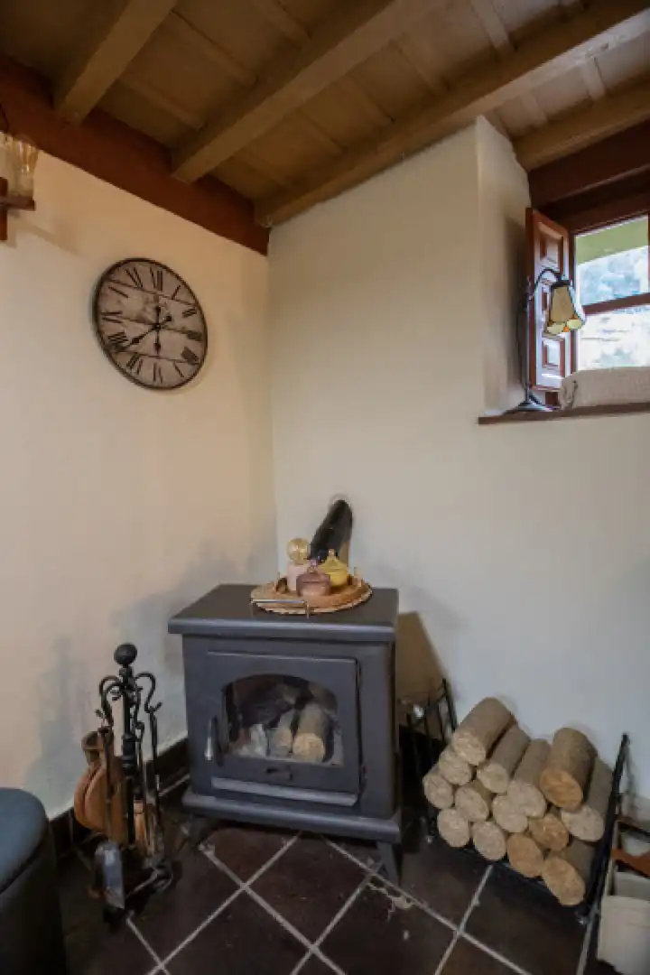 Sala de estar de Casa o chalet en venta en Cabranes con Calefacción, Jardín privado y Terraza