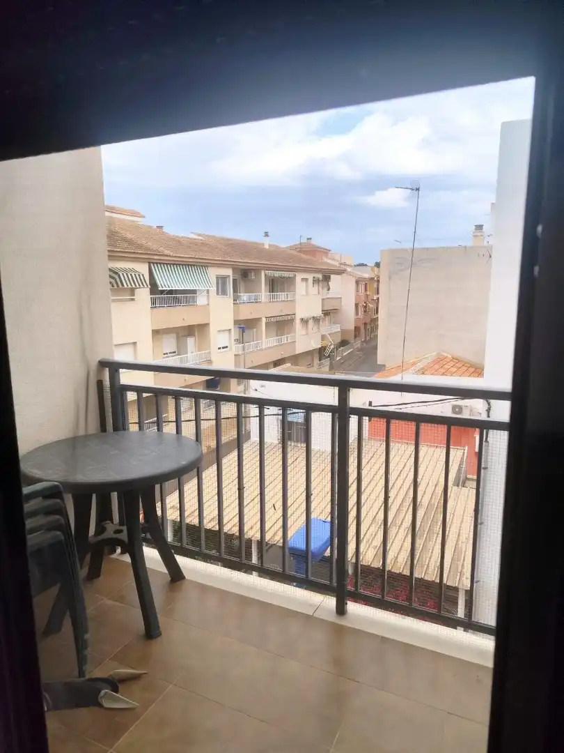 Terrasse von Wohnungen zur Miete in San Javier mit Klimaanlage, Heizung und Terrasse