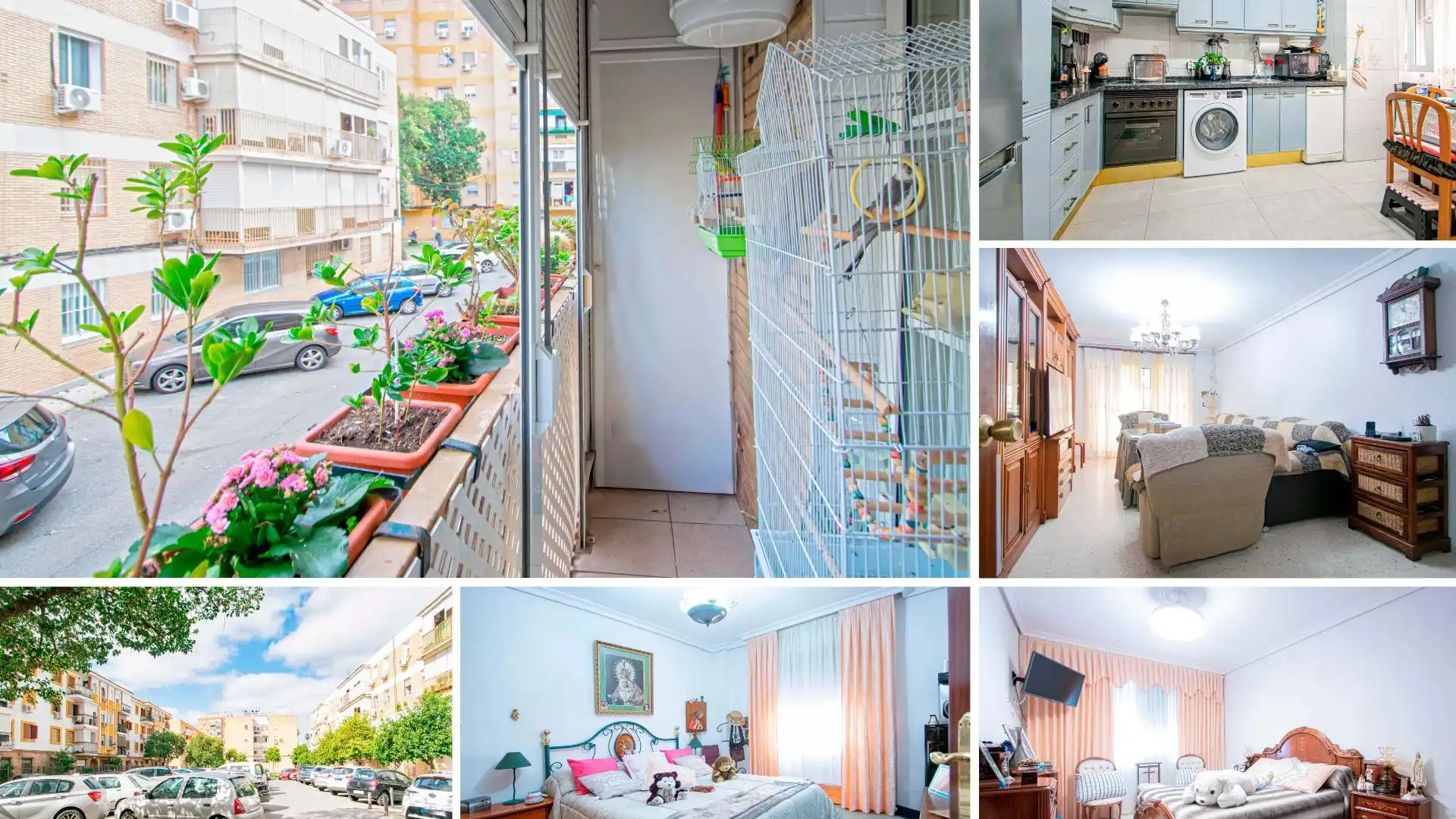 Vista exterior de Piso en venta en  Sevilla Capital con Aire acondicionado y Balcón