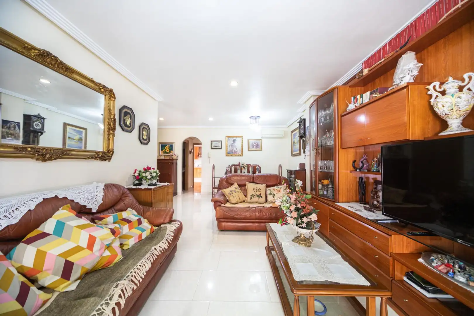 Sala de estar de Dúplex en venta en Alcantarilla con Aire acondicionado, Calefacción y Terraza
