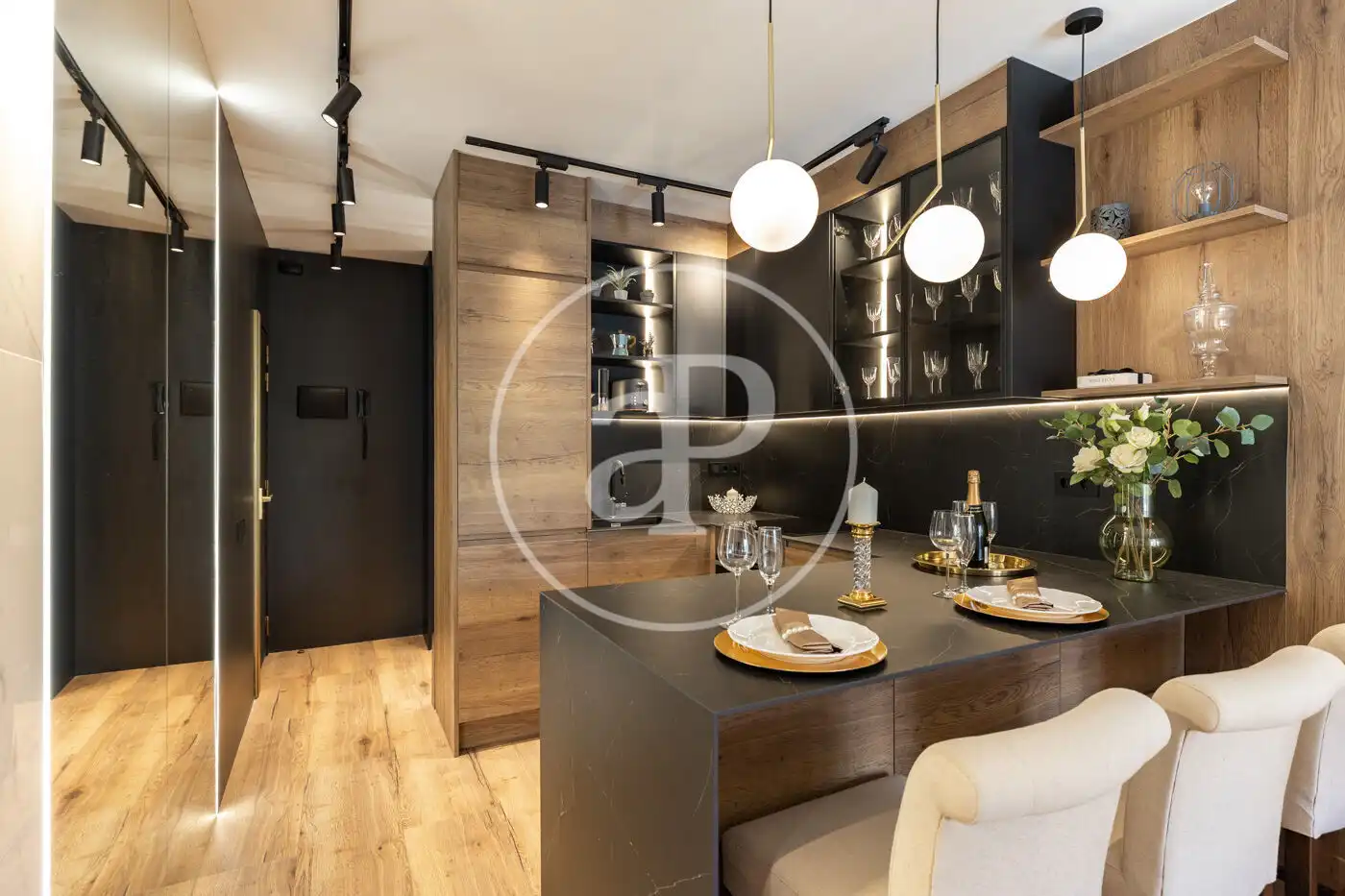 Cocina de Piso en venta en Barcelona con Aire acondicionado, Calefacción y Amueblado