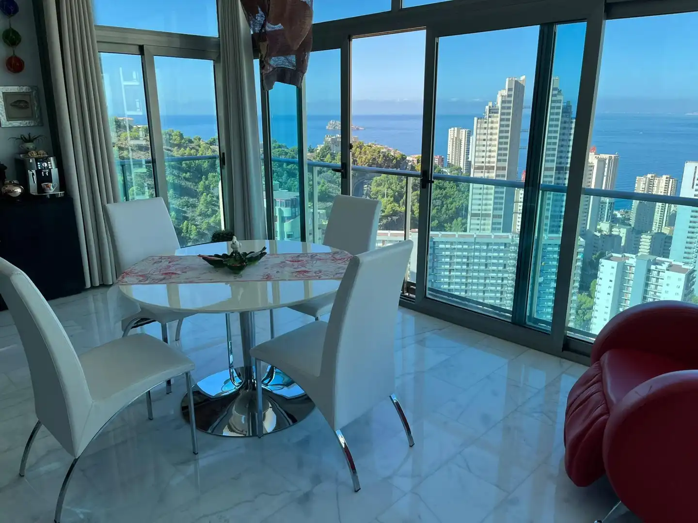 Comedor de Apartamento en venta en Benidorm con Jardín privado, Terraza y Trastero