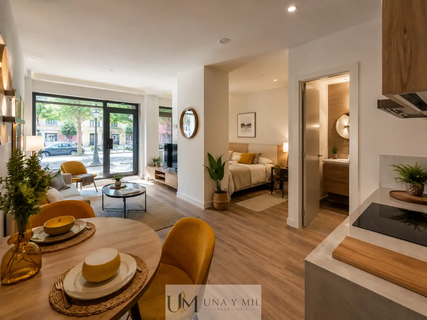 Living room of Apartments for sale in Salamanca  with Air Conditioner and Heating