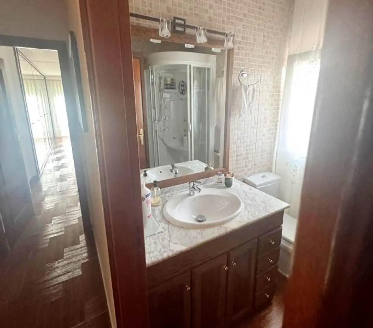 Baño de Casa o chalet en venta en San Martín de la Vega con Aire acondicionado, Calefacción y Jardín privado