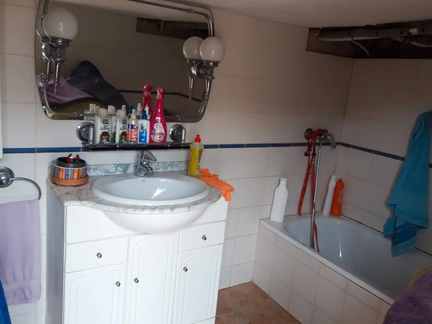 Bany de Casa o xalet en venda en Linares amb Aire condicionat, Calefacció i Jardí privat