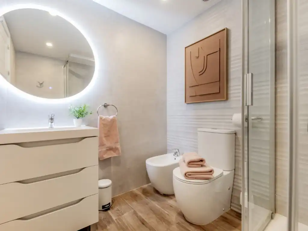 Bathroom of Ground floor for sale in El Campello  with Air Conditioner, Terrace and Swimming Pool