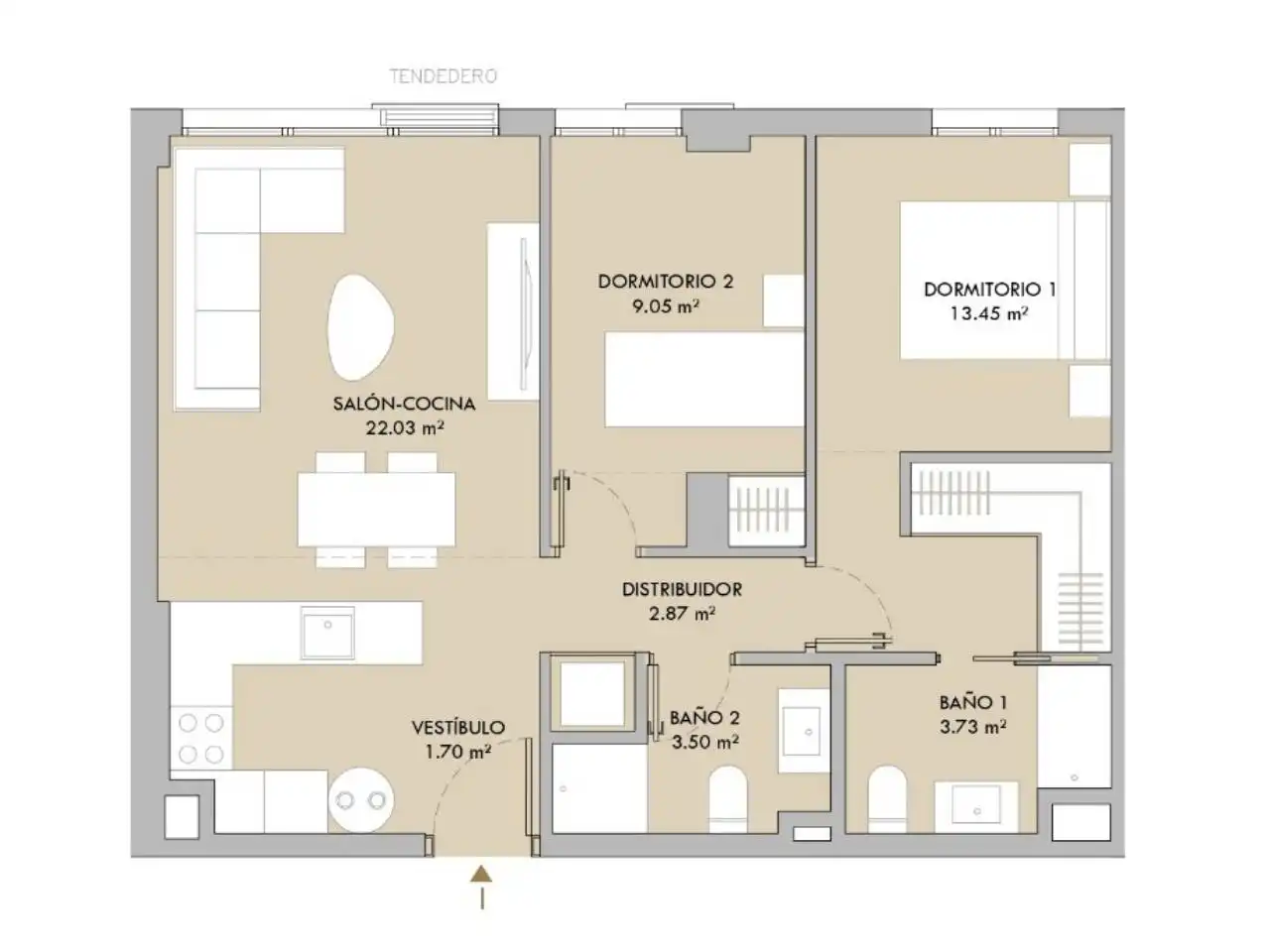 Appartement avec piscine à vendre à Roquetas de Mar ciudad, imagen 18