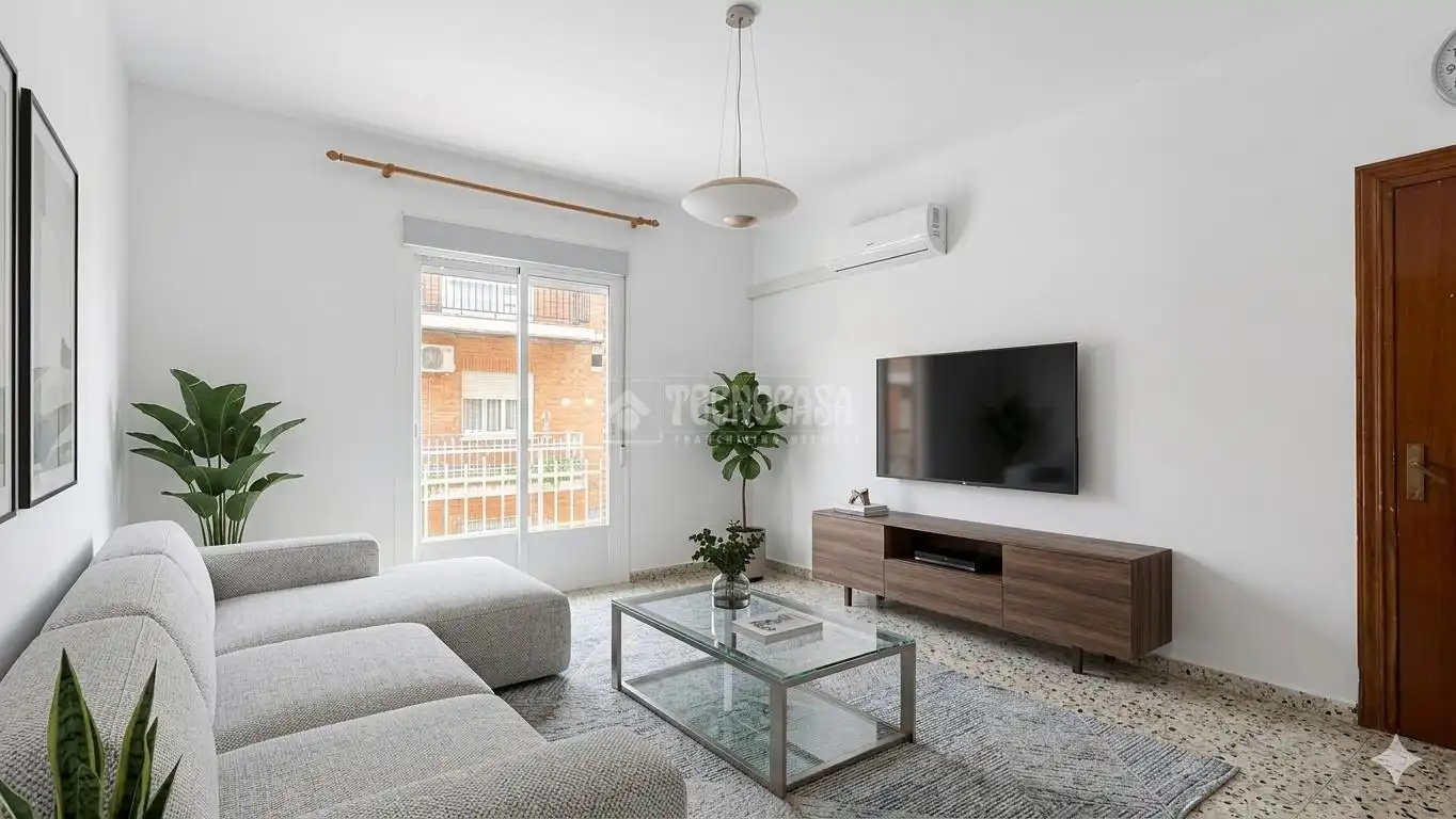 Sala de estar de Piso en venta en Fuensalida con Aire acondicionado, Calefacción y Terraza
