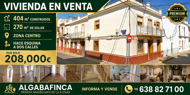 Casa-chalet en Venta en Plaza España en La Algaba