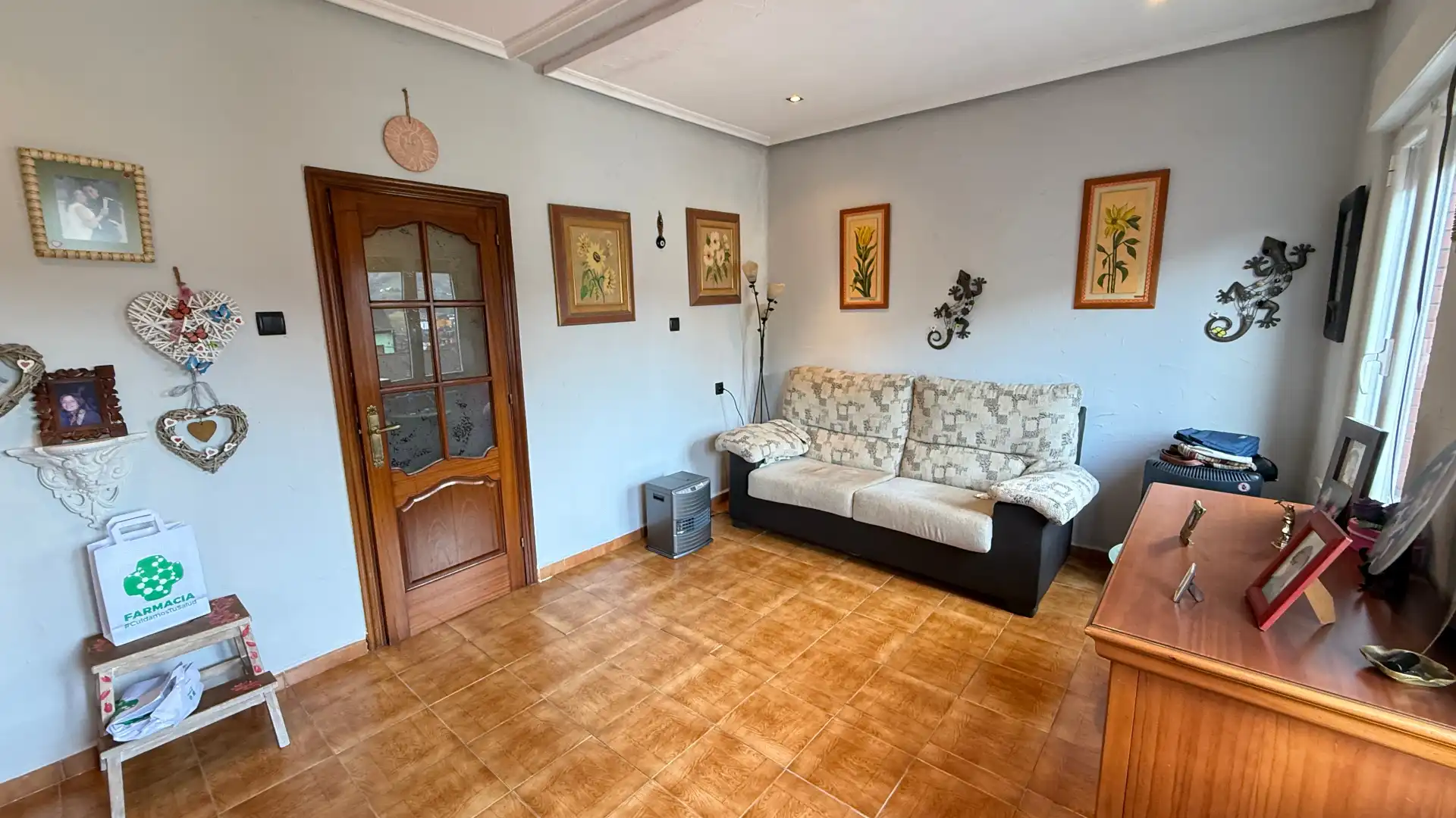Living room of Houses for sale in Langreo  with Heating, Private garden and Terrace