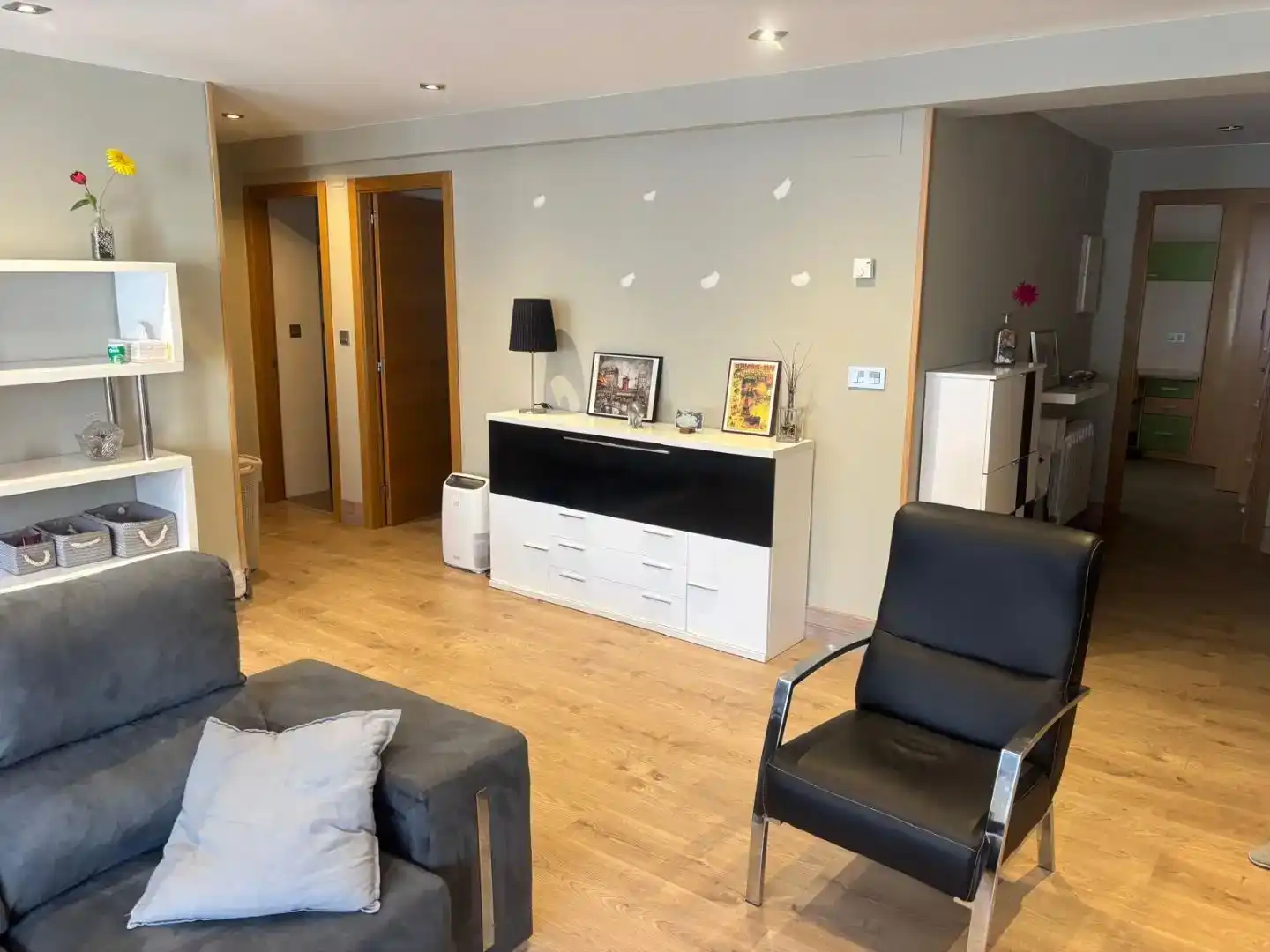 Living room of Flat for rent in Gijón 