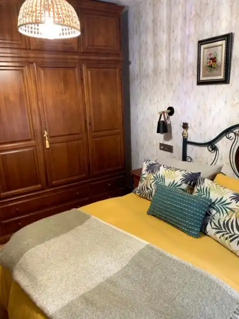 Schlafzimmer von Wohnung zur Miete in León Capital  mit Terrasse und Möbliert