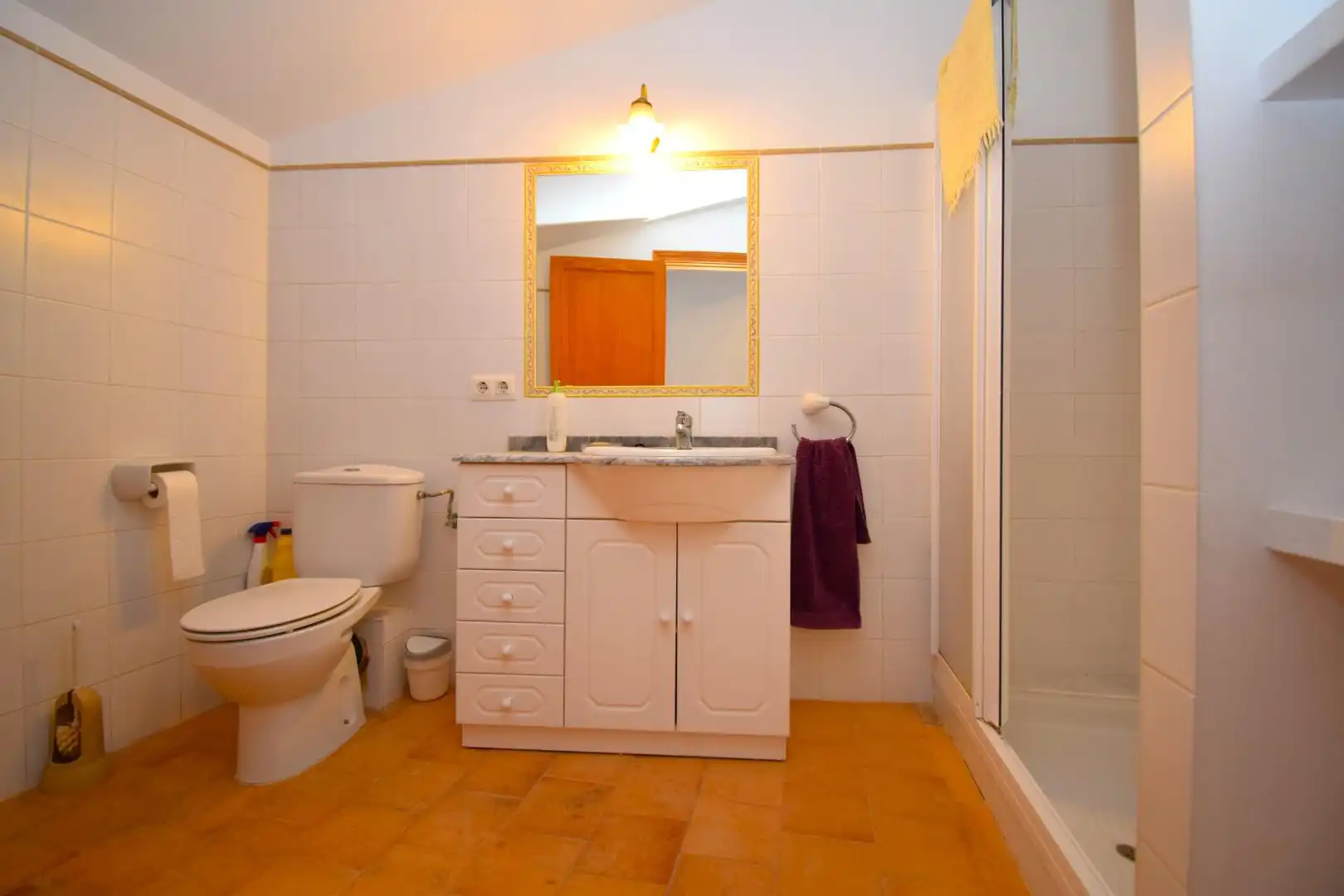 Baño de Casa o chalet en venta en Pollença con Aire acondicionado, Amueblado y Balcón