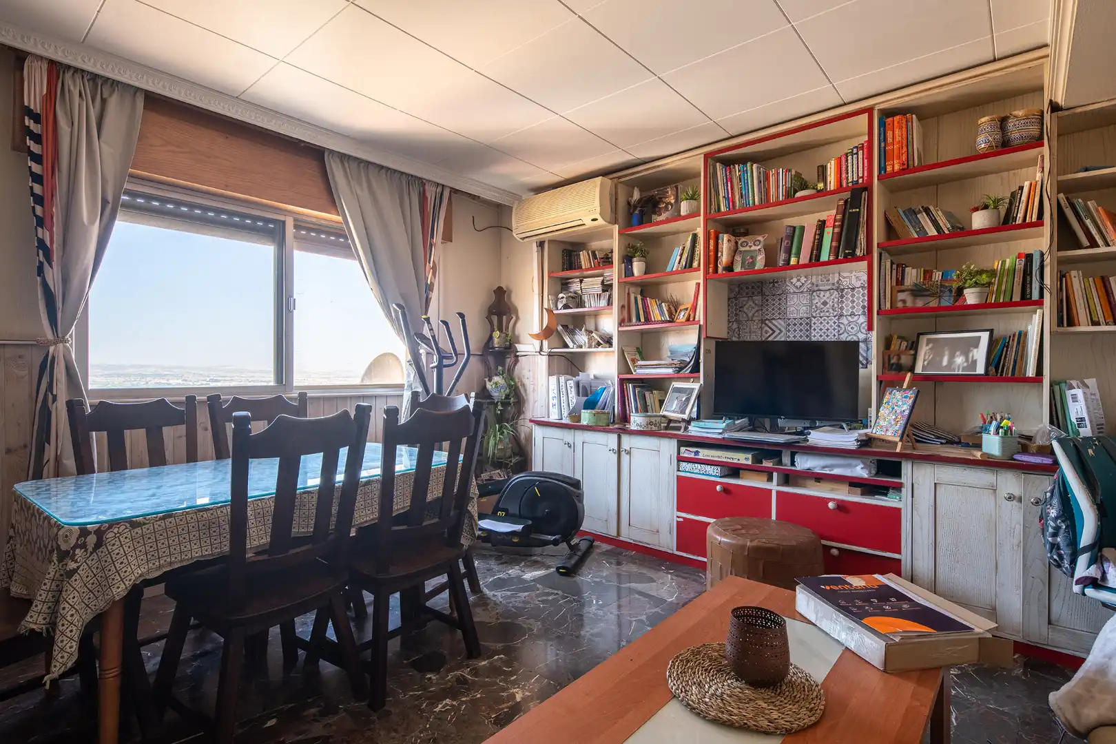 Sala de estar de Ático en venta en Huétor Vega con Aire acondicionado y Calefacción