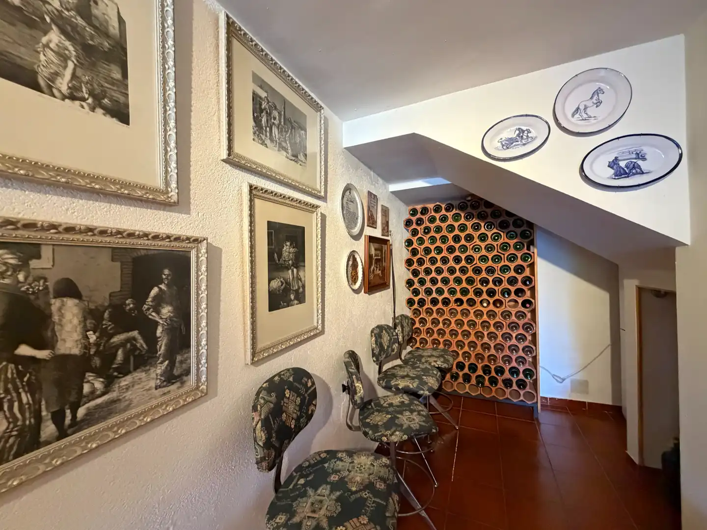 Comedor de Casa o chalet en venta en Pelayos de la Presa con Jardín privado, Piscina y Amueblado