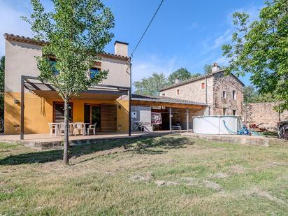 Vista exterior de Finca rústica en venda en Girona Capital amb Calefacció