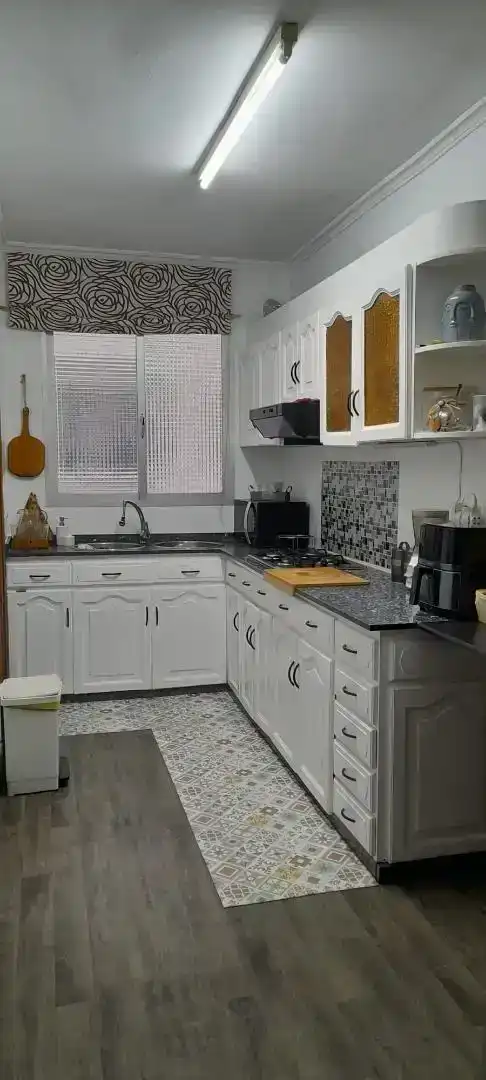 Kitchen of Flat for rent in Catarroja  with Parquet flooring, Furnished and Washing machine