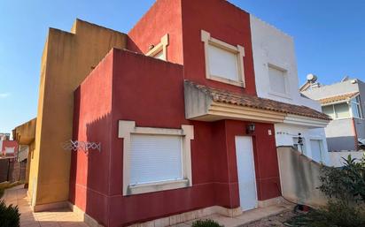 Exterior view of Single-family semi-detached for sale in  Murcia Capital  with Terrace and Balcony