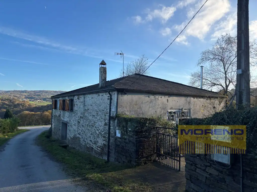 Vista exterior de Finca rústica en venda en Sarria