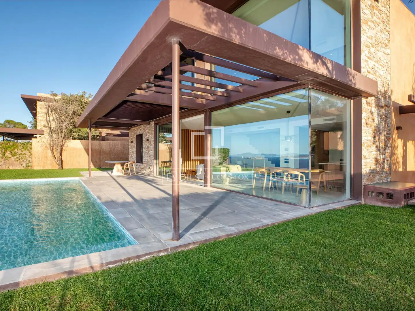 Terraza de Casa o chalet en venta en Begur con Aire acondicionado, Calefacción y Jardín privado