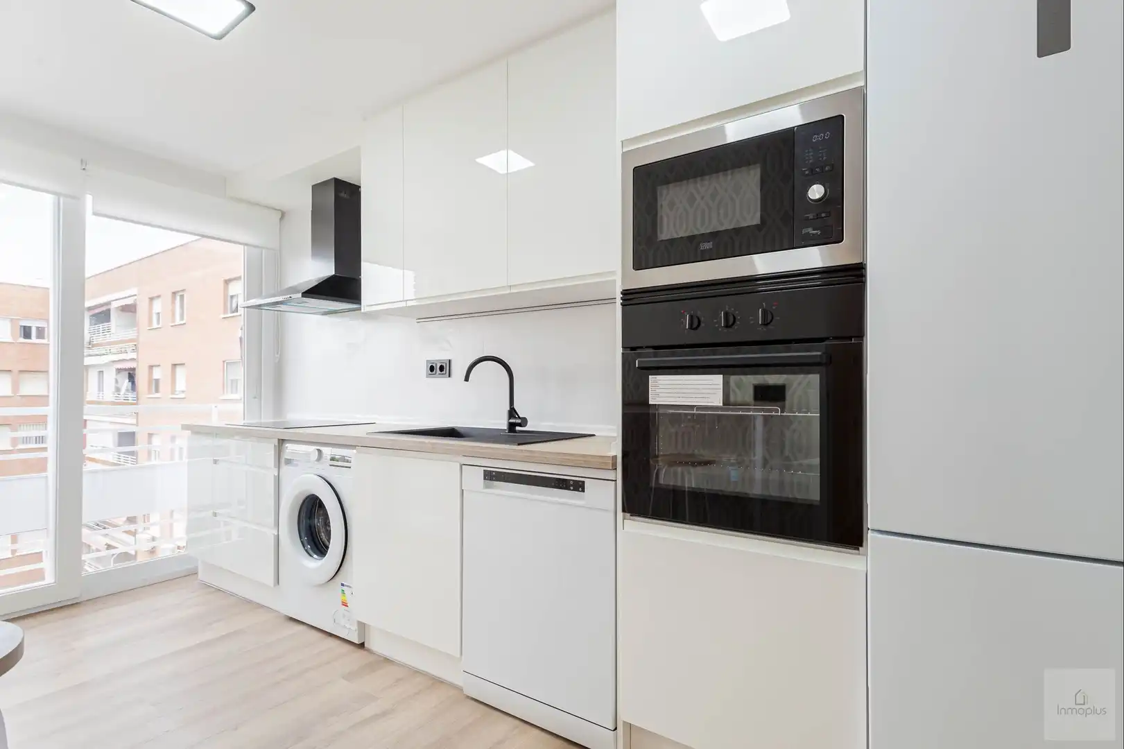 Kitchen of Flat for sale in Móstoles  with Air Conditioner, Terrace and Furnished